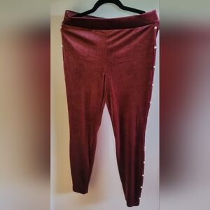 Torrid Rich Burgundy Velvet Apparel